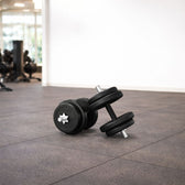 CORTEX 90kg EnduraCast Barbell Weight Set with Weight Tree