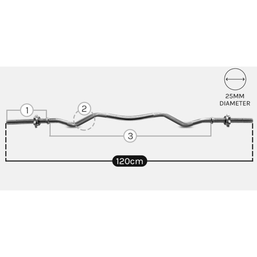 CORTEX 90kg EnduraCast Barbell Weight Set with Weight Tree