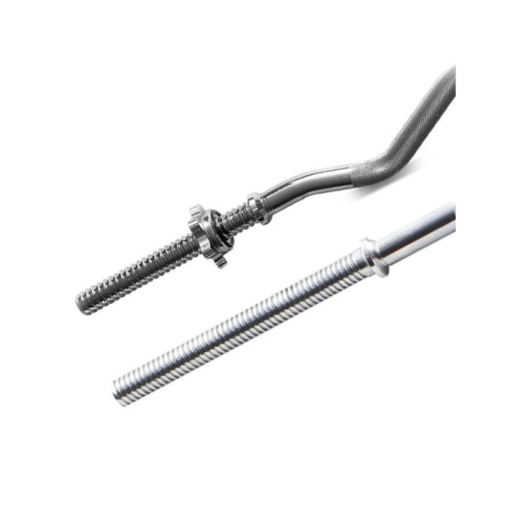 CORTEX 90kg Tri-Grip Standard Barbell Weight Set with Weight Tree 25mm