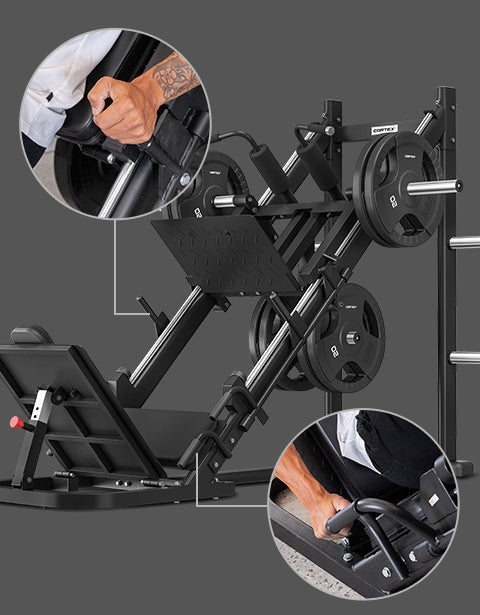 CORTEX LP-10 Full Sized 45 Degree Leg Press/Hack Squat Combo