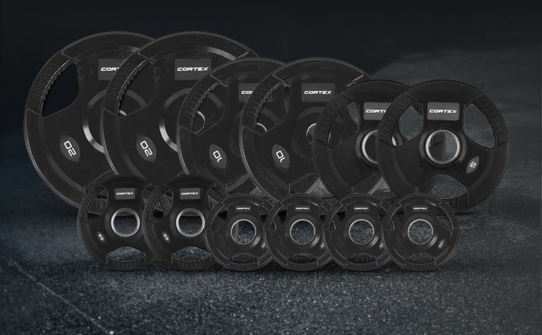 CORTEX PR-4 Foldable Squat & Power Rack Package (Set B) + BN9 FID Bench + 100kg Olympic Tri-Grip V2 Weight & Barbell Set