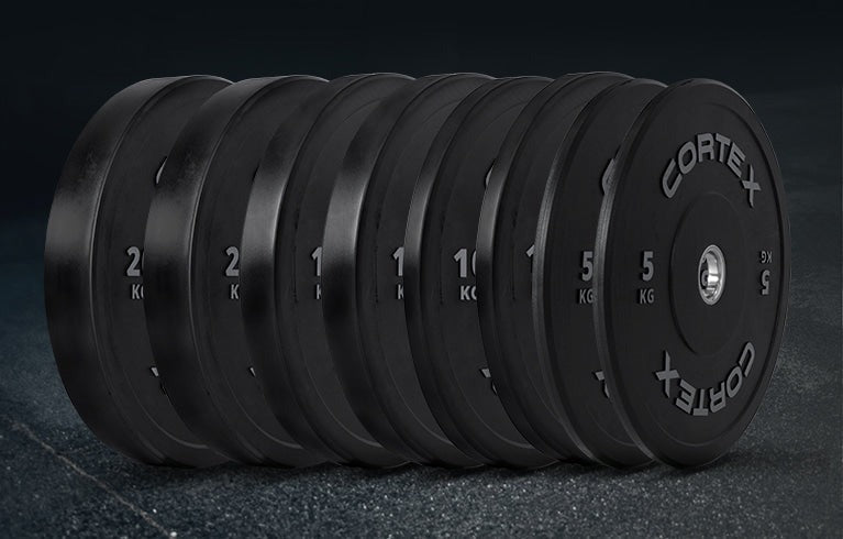 CORTEX PR-4 Foldable Squat & Power Rack Package (Set C) with BN-9 FID Bench + 130kg Olympic Bumper Plate & Barbell Set