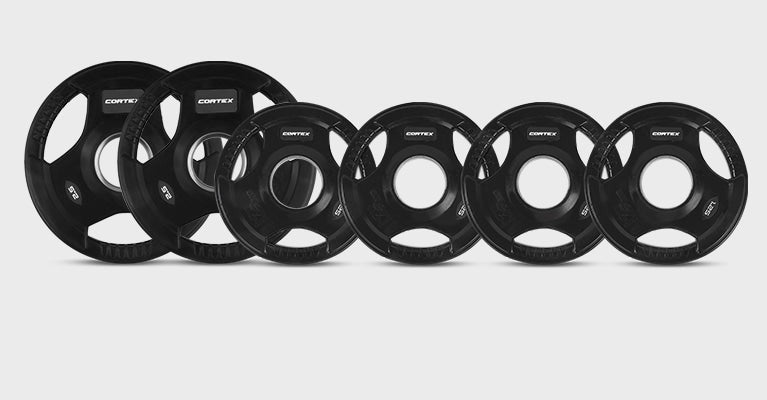 CORTEX PR-4 Foldable Squat & Power Rack Package (Set C) with BN-9 FID Bench + 130kg Olympic Bumper Plate & Barbell Set