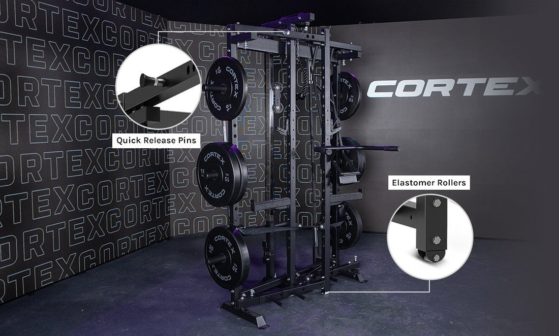 CORTEX PR-4 Foldable Squat Rack & Pulley Machine