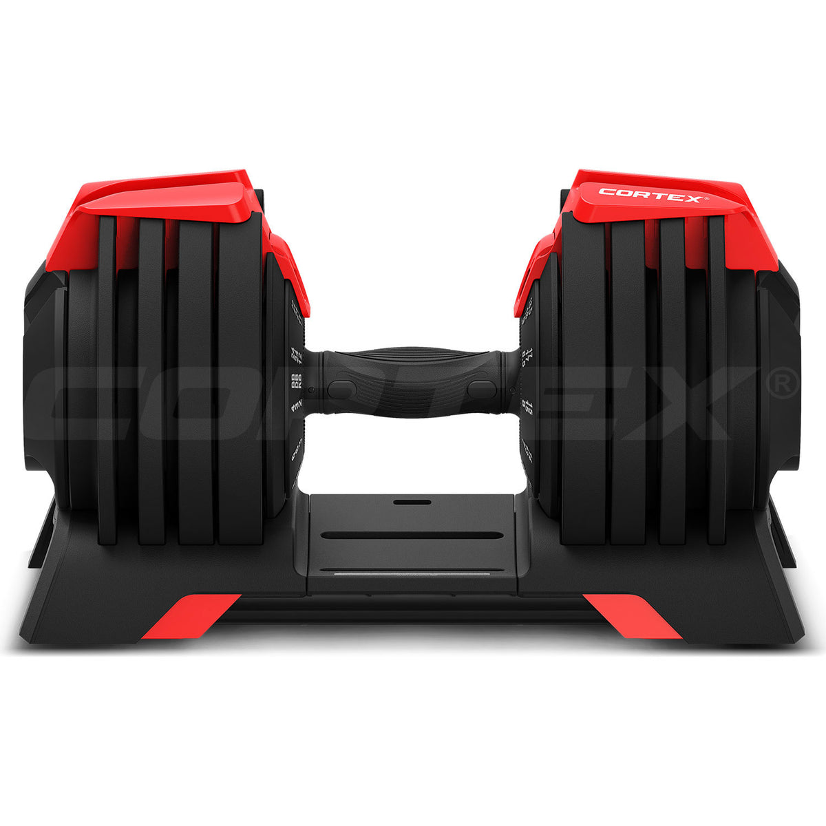 CORTEX Revolock V2 24kg Adjustable Steel All-in-One (Single) Dumbbell + Barbell + Kettlebell