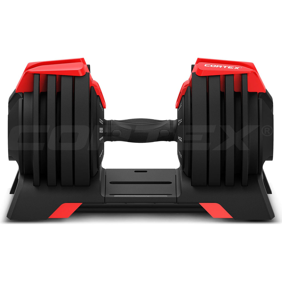 CORTEX Revolock V2 24kg Adjustable Steel All-in-One (Single) Dumbbell + Barbell + Kettlebell