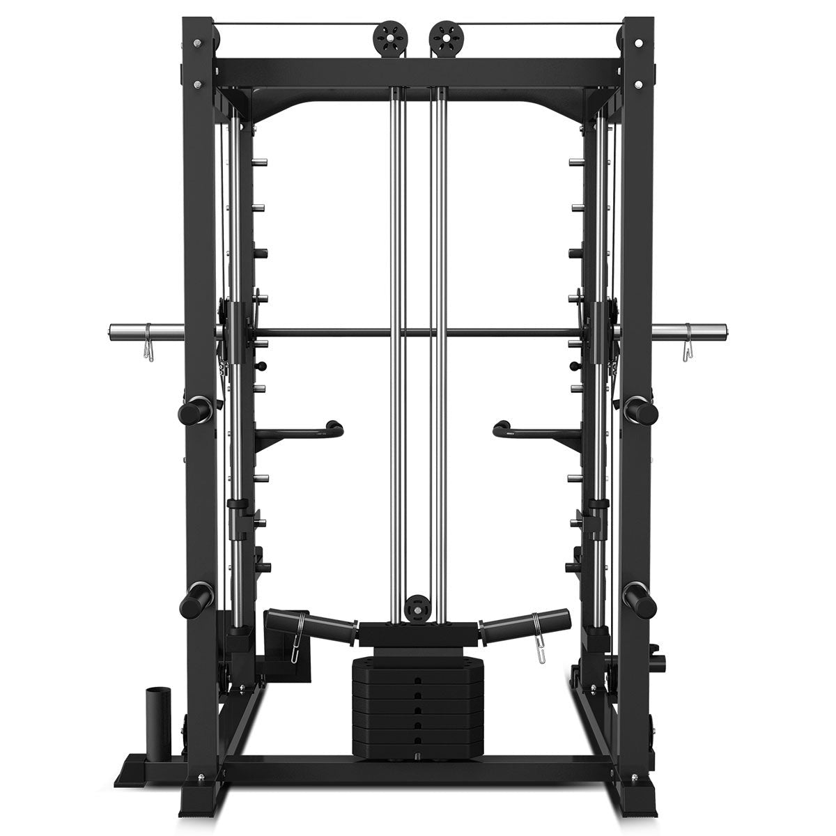 CORTEX SM-20 6-in-1 Power Rack with Smith Cable Machine Cardio