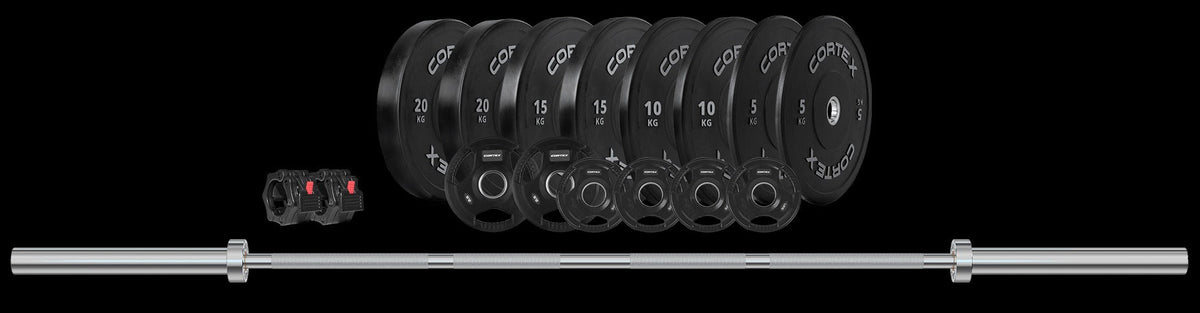 CORTEX SM-20 6-In-1 Power Rack with Smith & Cable Machine Package (Set I) with 48 kg Revolock V2 Adjustable Dumbbells + 130kg Pro Bumper Plate & Barbell Package