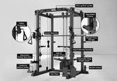 CORTEX SM-20 6-in-1 Power Rack with Smith & Cable Machine