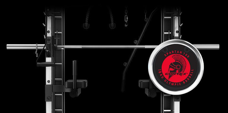 CORTEX SM-26 6-In-1 Power Rack with Dual Stack Smith & Cable Machine Package (Set D) + 48kg Revolock V2 Adjustable Dumbbells + 100kg Tri-Grip V2 Plate & Barbell Package