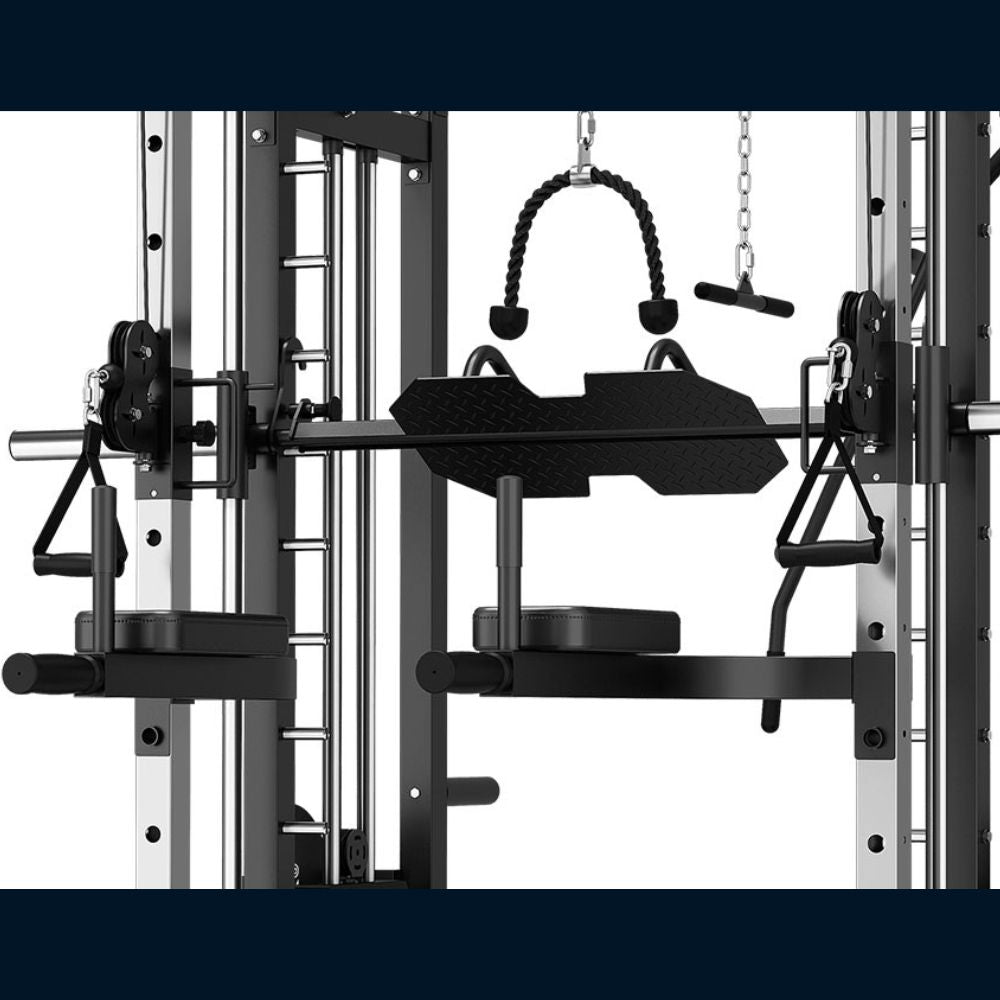 CORTEX SM-25 6-In-1 Power Rack With Smith & Cable Machine