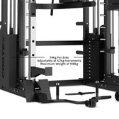 CORTEX SM-25 6-In-1 Power Rack With Smith & Cable Machine