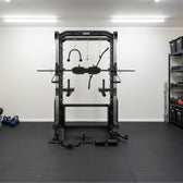 CORTEX SM-25 6-In-1 Power Rack With Smith & Cable Machine