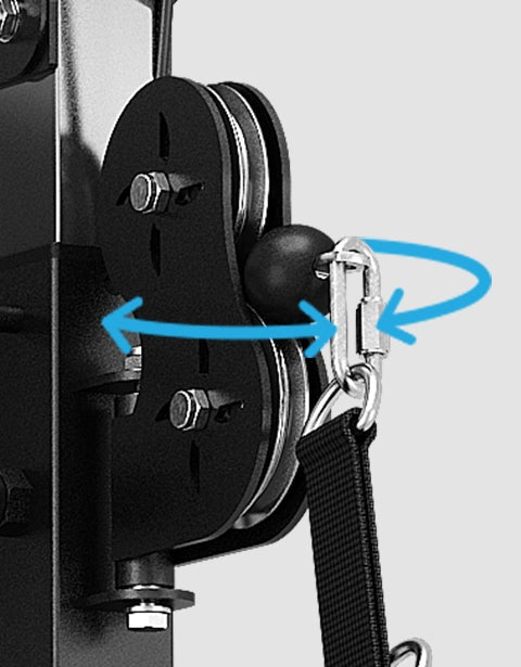 CORTEX SM-26 6-In-1 Power Rack with Dual Stack Smith & Cable Machine