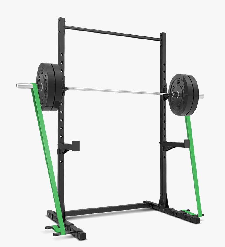 CORTEX SR3 Squat Rack Package (Set G) with 90kg Standard Tri-Grip Weight Plate & Barbells Set + BN-9 Adjustable FID Bench