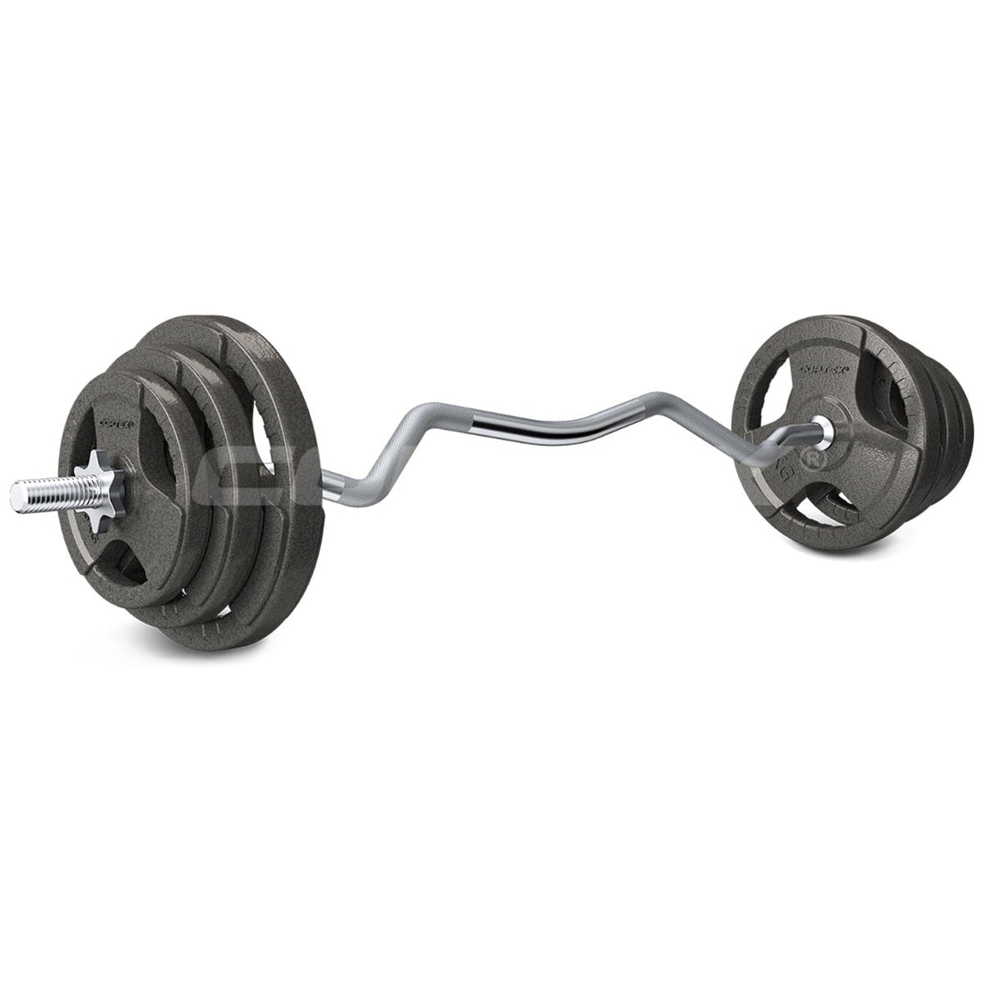 Cortex SR10 Portable Squat Rack Package (Set B) with 90kg Standard Tri-Grip Weight and Bar Set