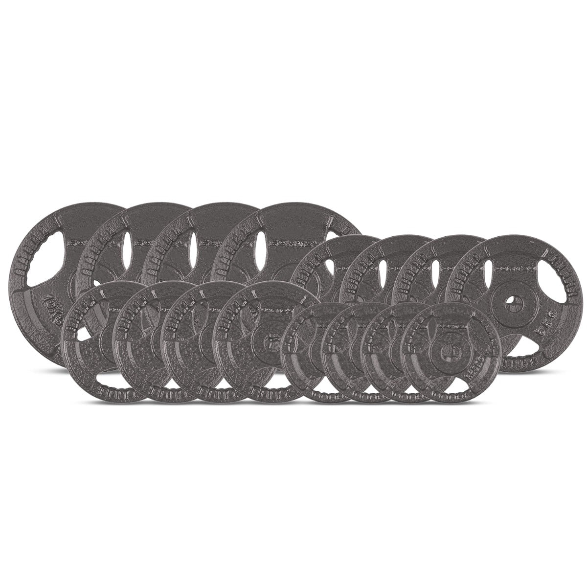 Cortex SR10 Portable Squat Rack Package (Set B) with 90kg Standard Tri-Grip Weight and Bar Set