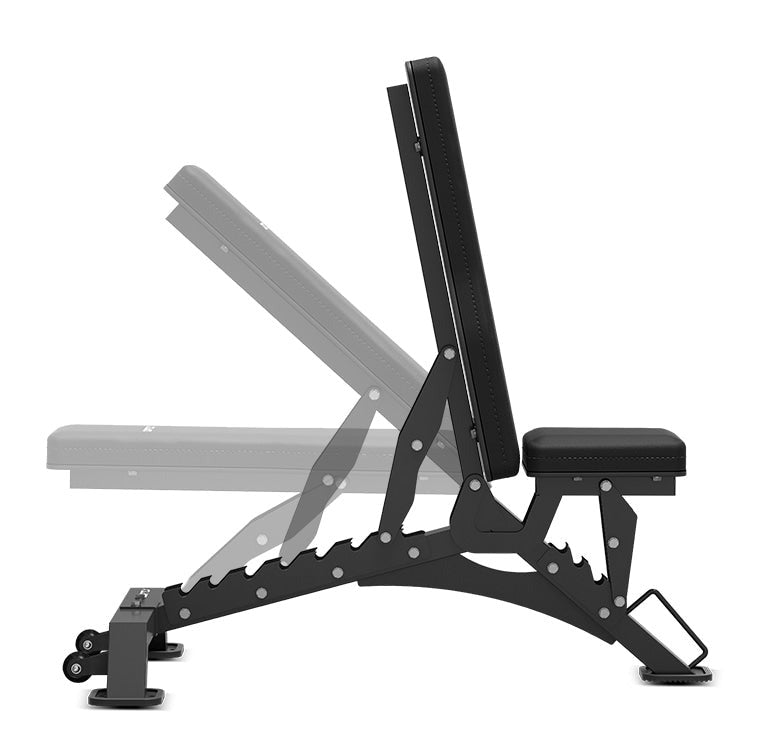 CORTEX SR3 Squat Rack Package (Set G) with 90kg Standard Tri-Grip Weight Plate & Barbells Set + BN-9 Adjustable FID Bench