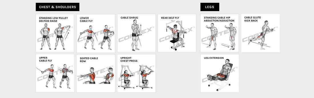 CORTEX SS3 Home Gym with Integrated Front/Rear Fly