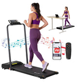 Everfit 380 WalkingPad Treadmill (Black)