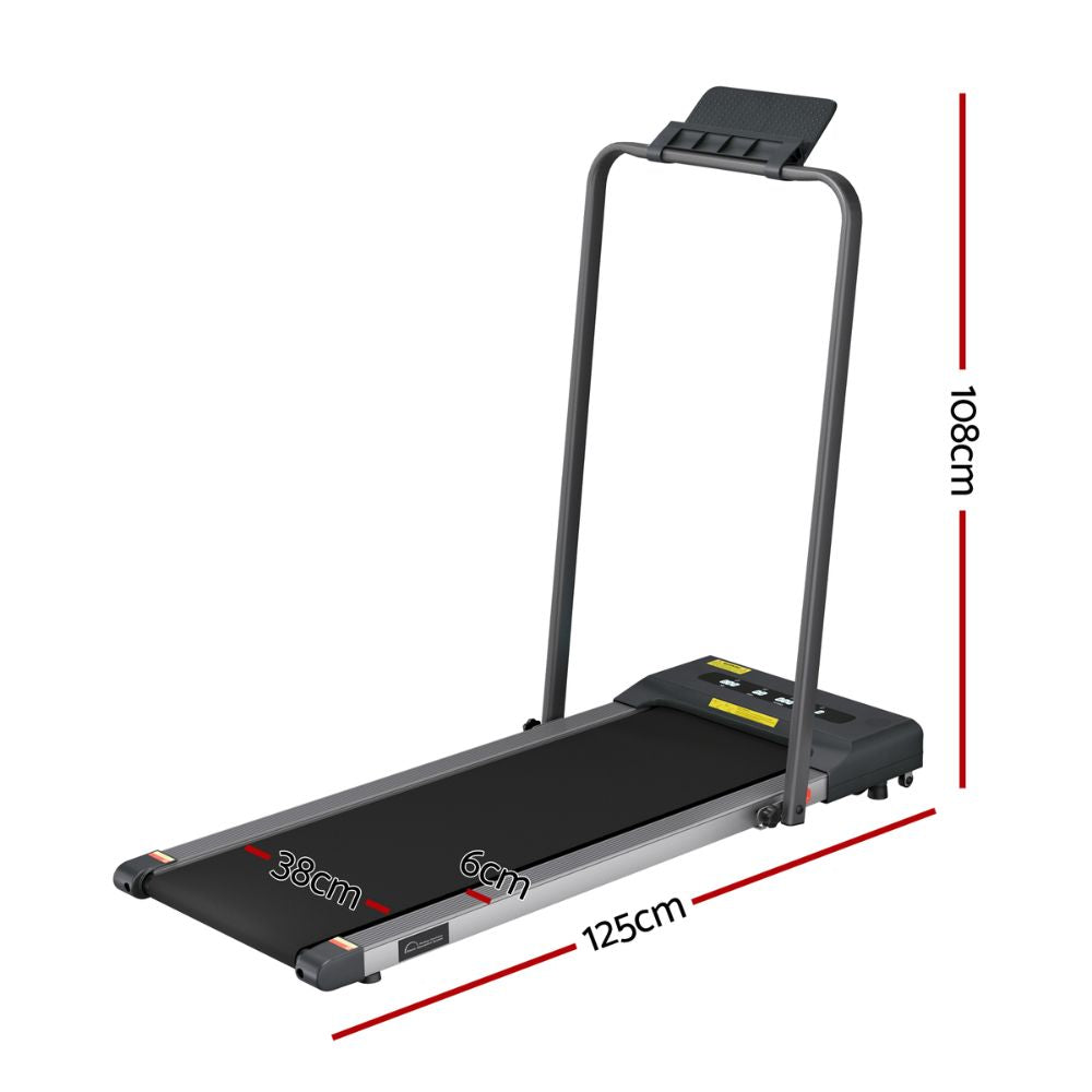 Everfit 380 WalkingPad Treadmill (Grey)