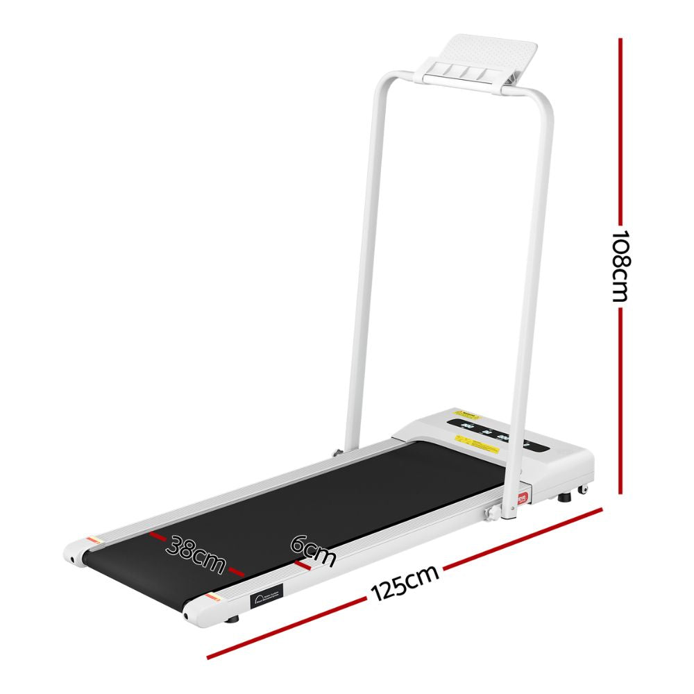 Everfit 380 WalkingPad Treadmill (White)