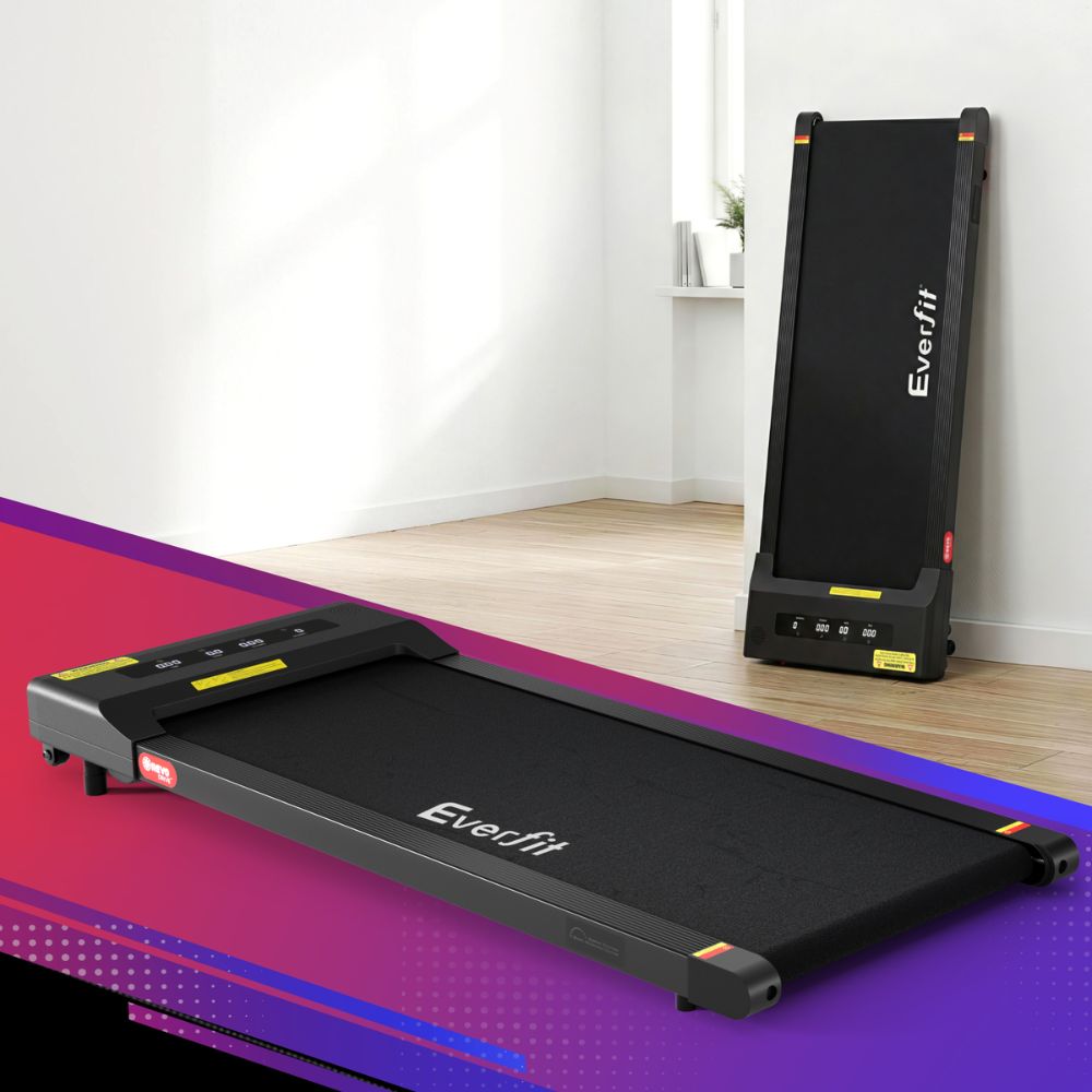 Everfit 400 Walking Pad Treadmill (Black)