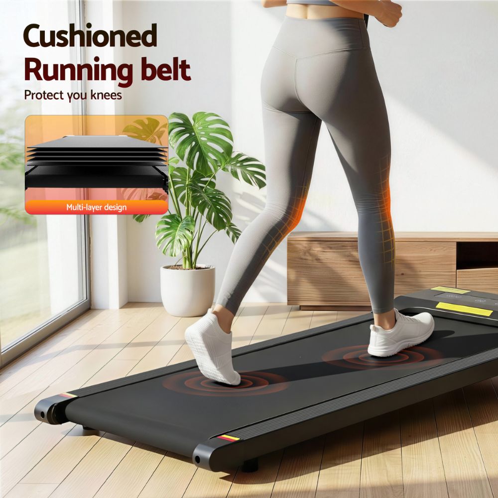 Everfit 400 Walking Pad Treadmill (Black)