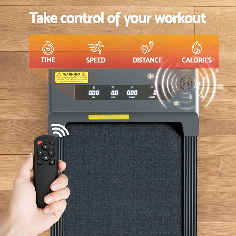 Everfit 400 WalkingPad Treadmill (Grey)