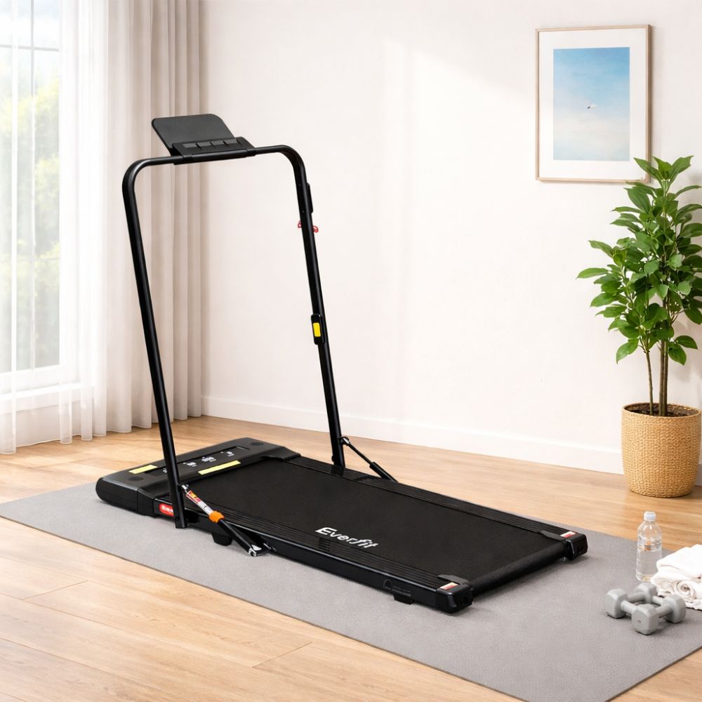 Everfit 400 Walking Pad with Tablet Holder - Black