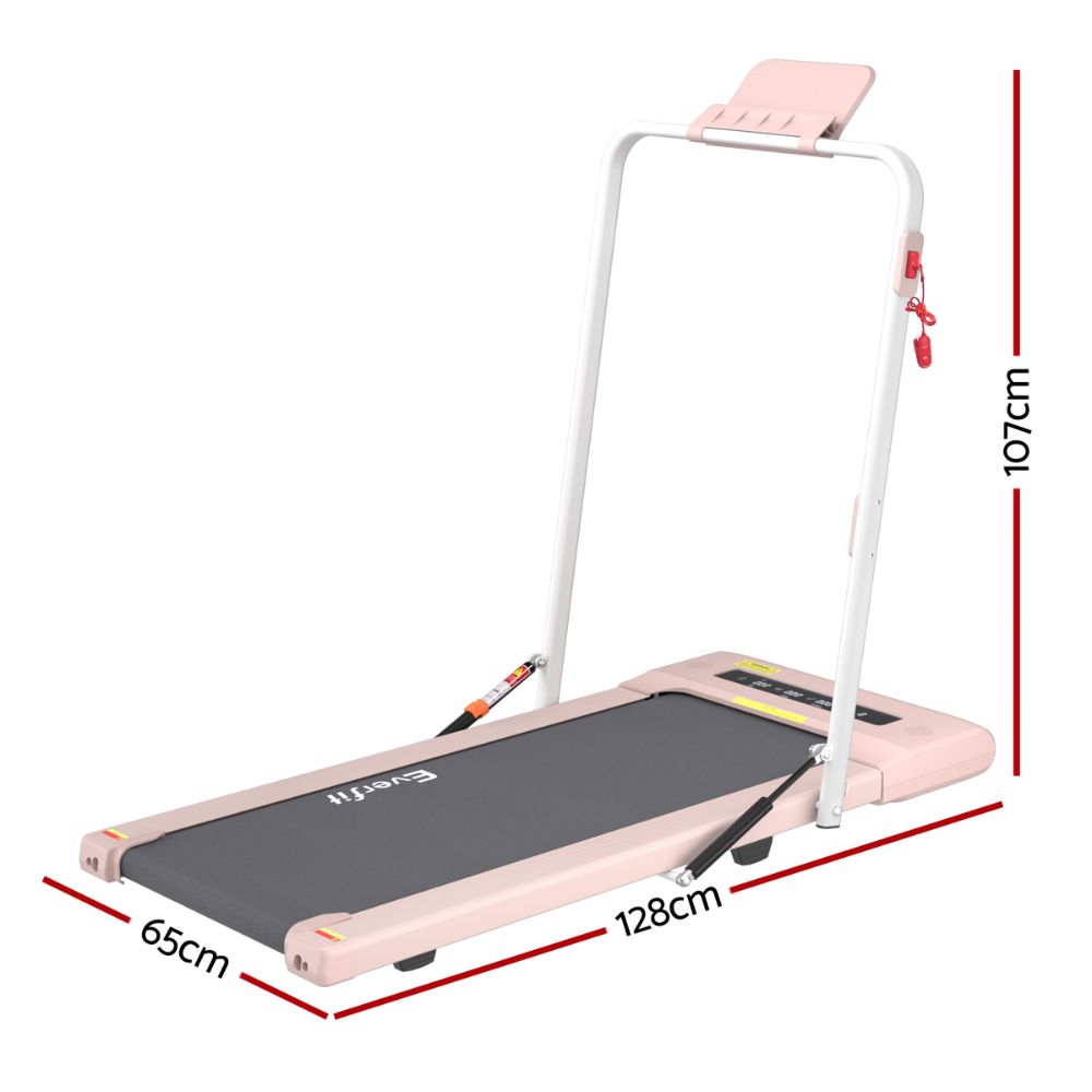 Everfit 400 Walking Pad with Tablet Holder Dimensions