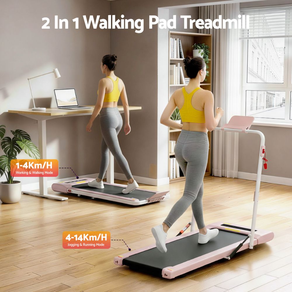Everfit 400 Walking Pad with Tablet Holder Full Product View