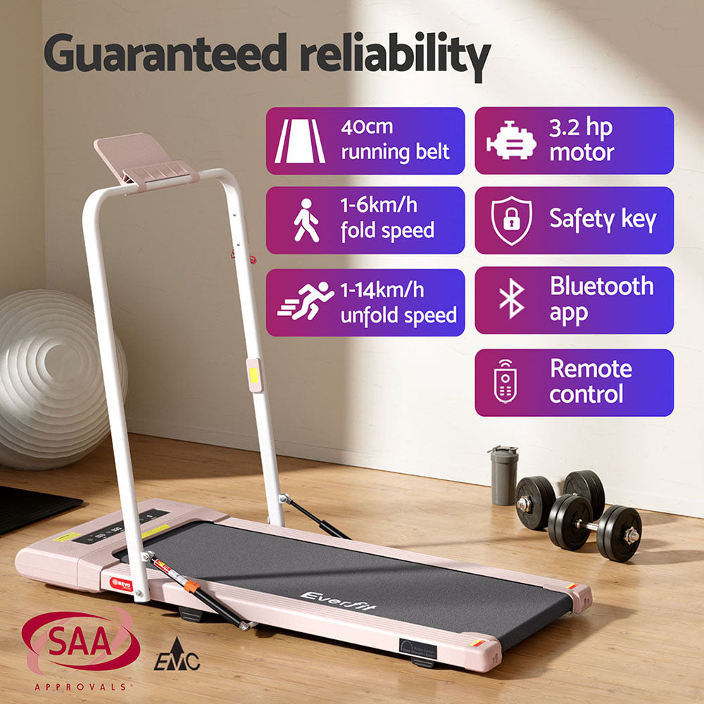 Everfit 400 Walking Pad with Tablet Holder Full Product View