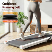 Everfit 400 Walking Pad with Tablet Holder Cushion Deck Belt