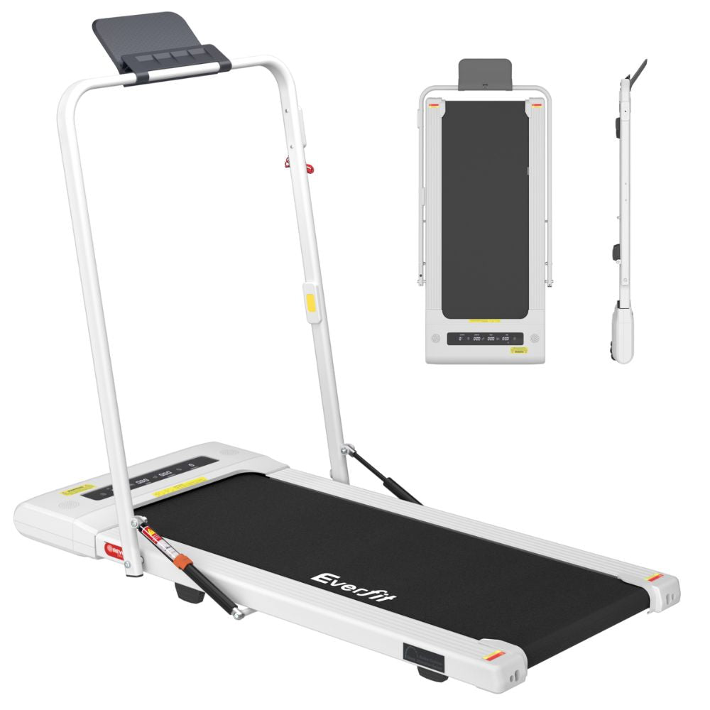 Everfit 400 Walking Pad with Tablet Holder - White