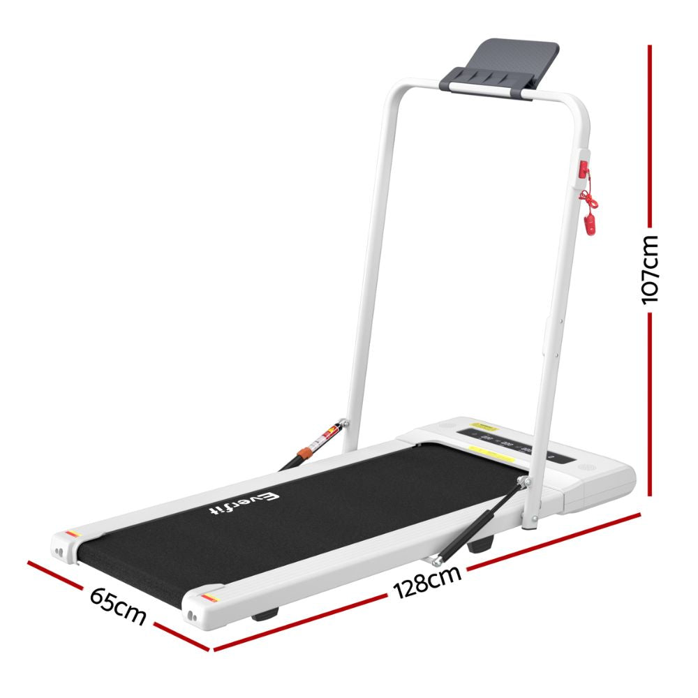 Everfit 400 Walking Pad with Tablet Holder - White