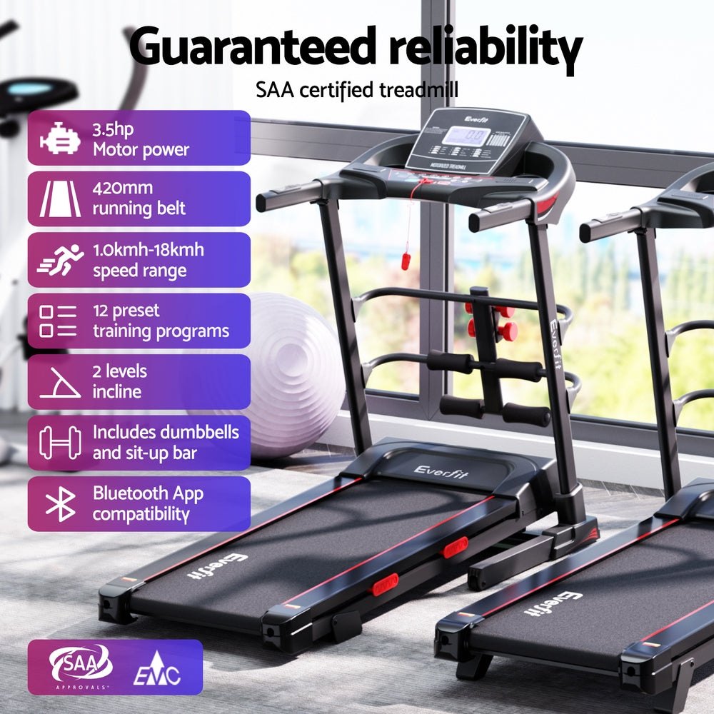 Everfit 420 M06 Treadmill Full Product View