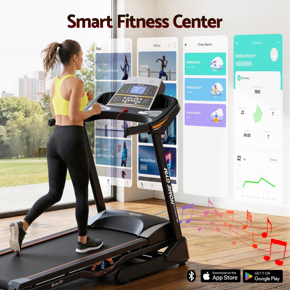 Everfit CHI480 AUTO Folding Treadmill