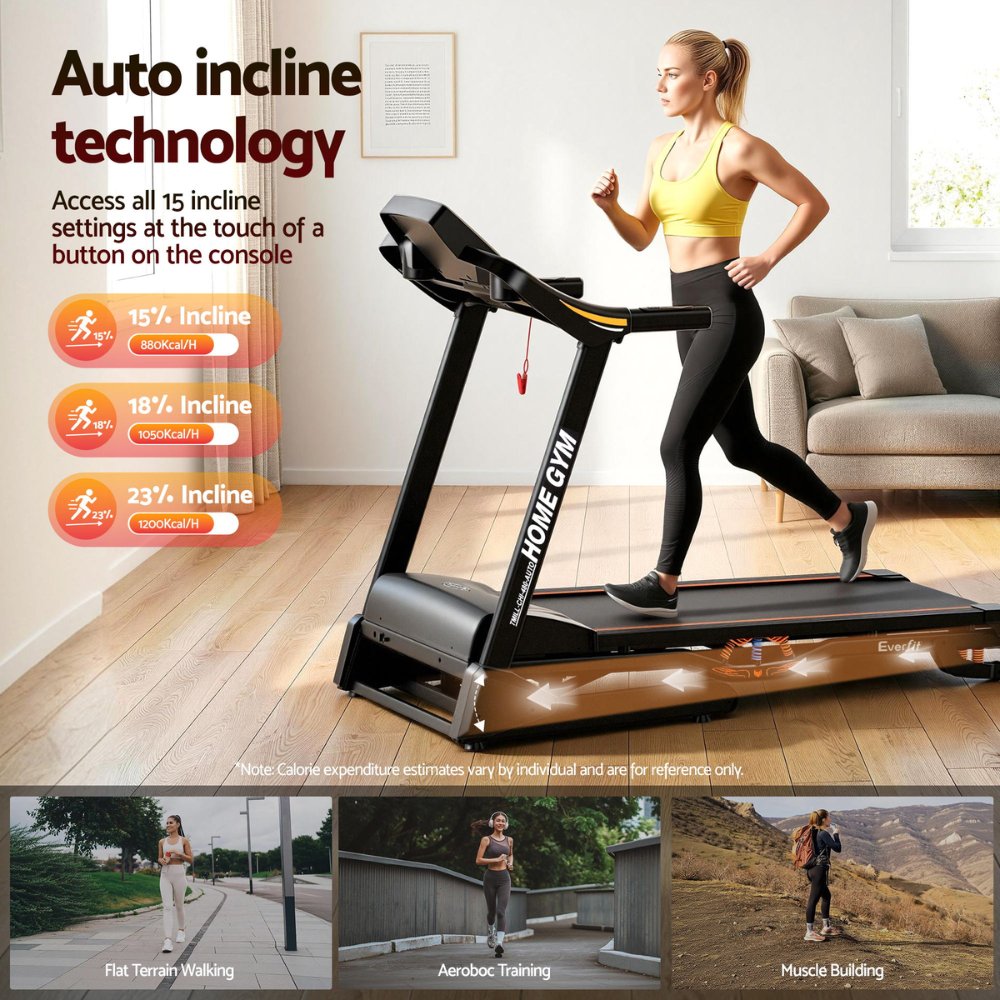 Everfit CHI480 AUTO Folding Treadmill
