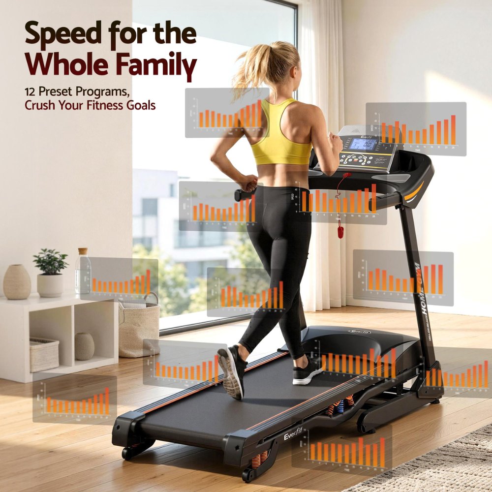 Everfit CHI480 AUTO Folding Treadmill