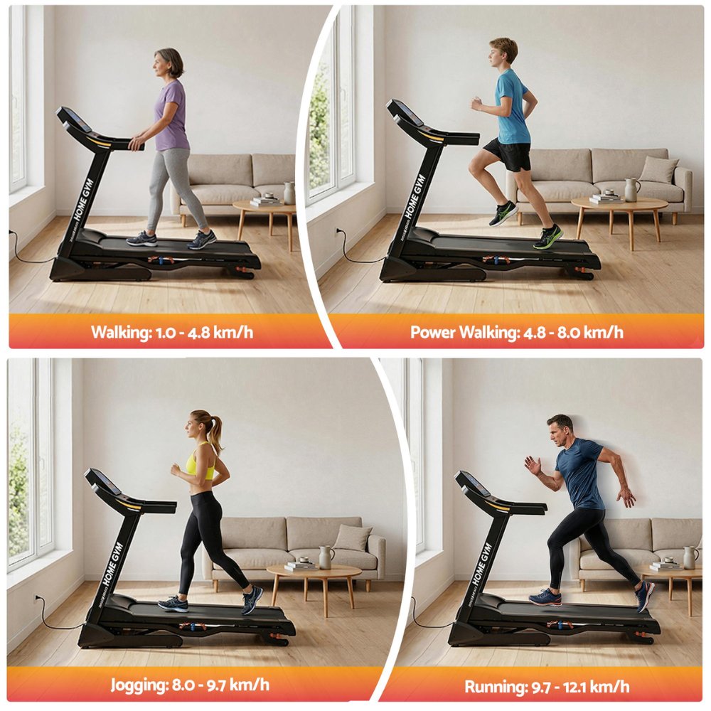 Everfit CHI480 AUTO Folding Treadmill