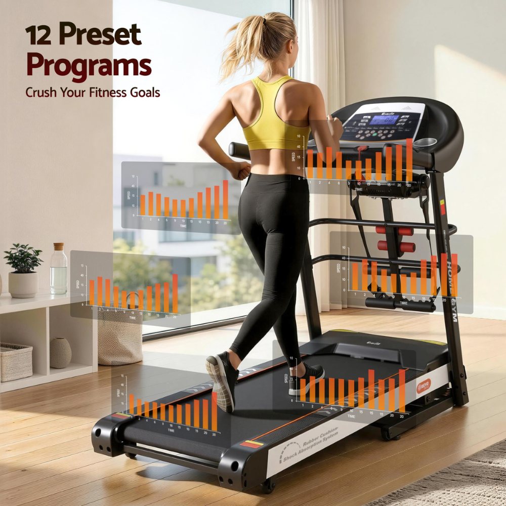 Everfit CHI450 Treadmill w/ Massager