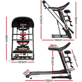 Everfit CHI450 Treadmill w/ Massager