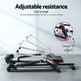 Everfit Hydraulic Rowing Machine Resistance Adjustment Controls