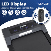1.5 HP 52cm Electric Walking Pad Treadmill Control Panel