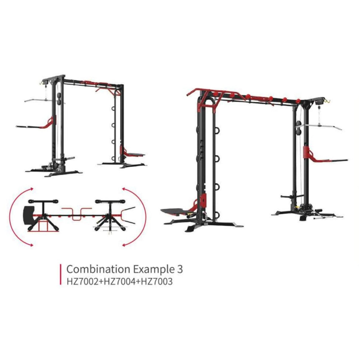 Impulse H-Zone Combo 3 (with Multi-Use Station  / Hi-Lo Cable)