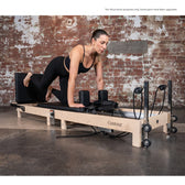 Lifespan Fitness Contour 2 Folding Wooden Pilates Reformer