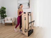 Lifespan Fitness Contour 2 Folding Wooden Pilates Reformer