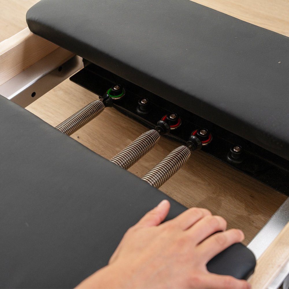 Lifespan Fitness Contour 2 Folding Wooden Pilates Reformer
