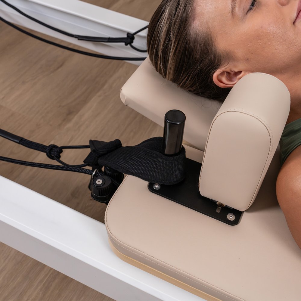 The Lifespan Fitness Contour Pro has three adjustable headrest settings